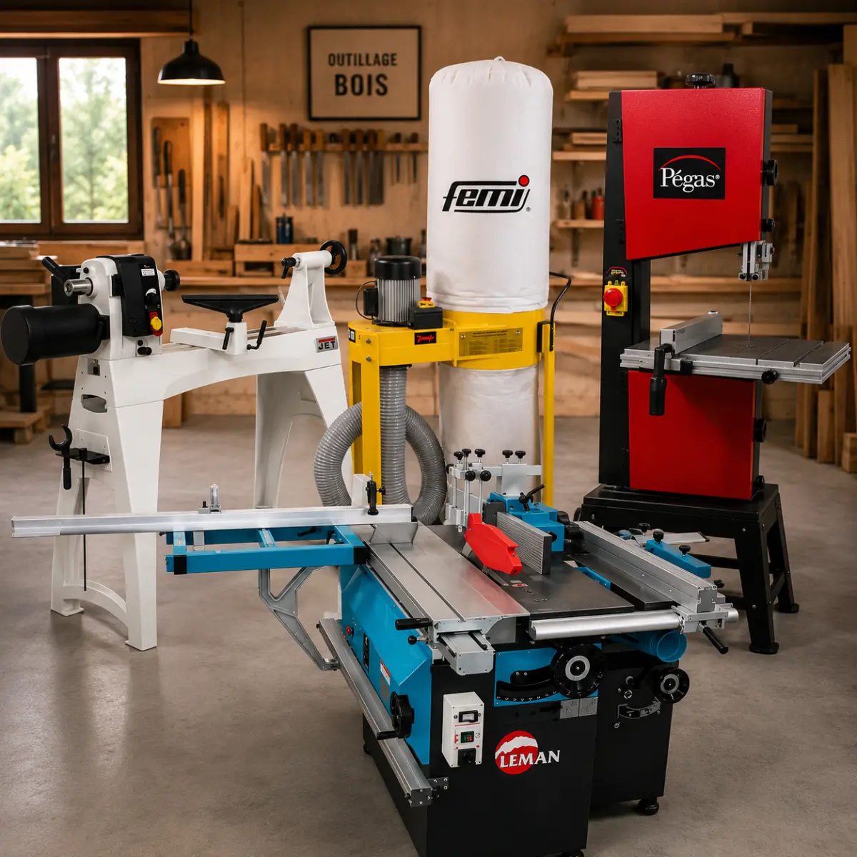 Machines à bois & accessoires